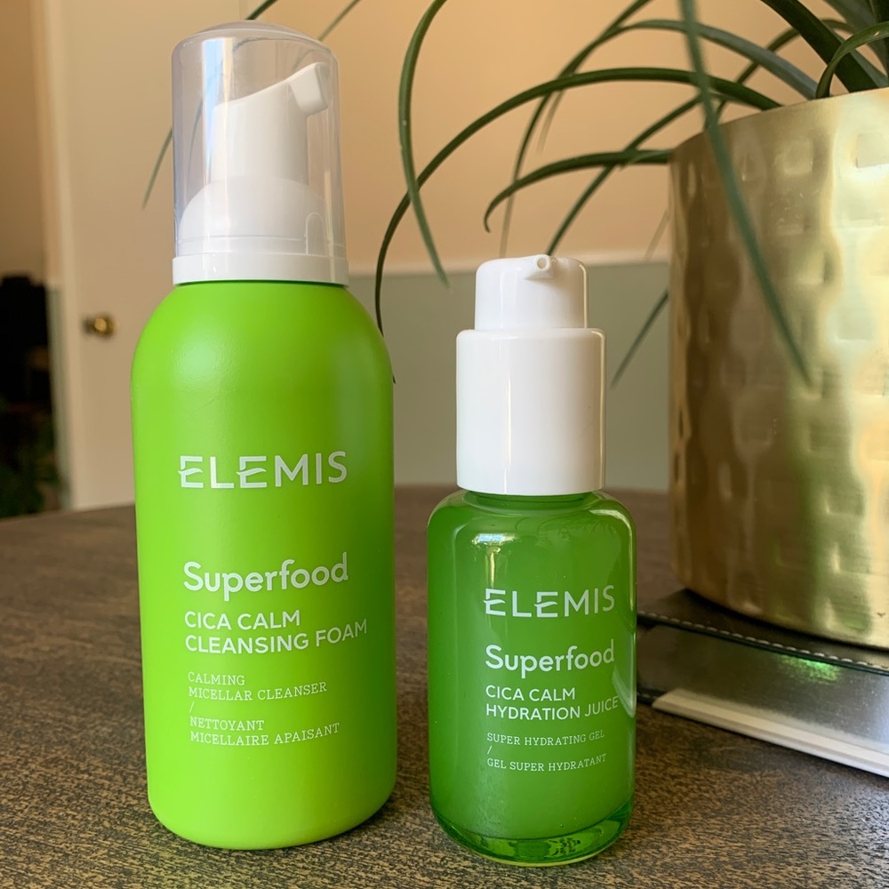 Elemis Superfood cleansing foam & Hydration Juice duo